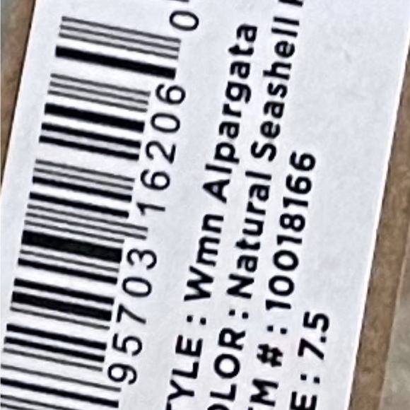 Toms Women’s Natural Seashell Print New with tags - Picture 3 of 3